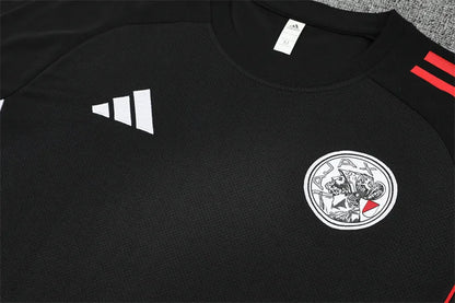 25-26 AX Black Short Sleeve Training Suit