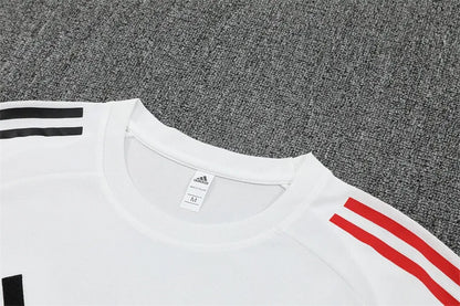 25-26 AX White Short Sleeve Training Suit