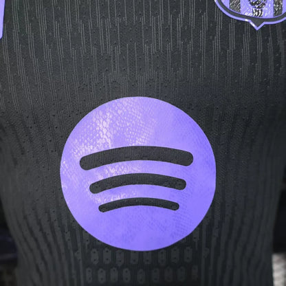 25-26 Barcelona Black Speical Fans Kit