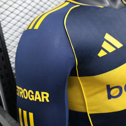 25-26 Boca Juniors Home Long Sleeve Kit