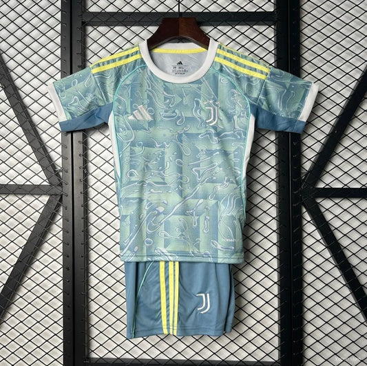 25-26 Juventus Away Kids Kit