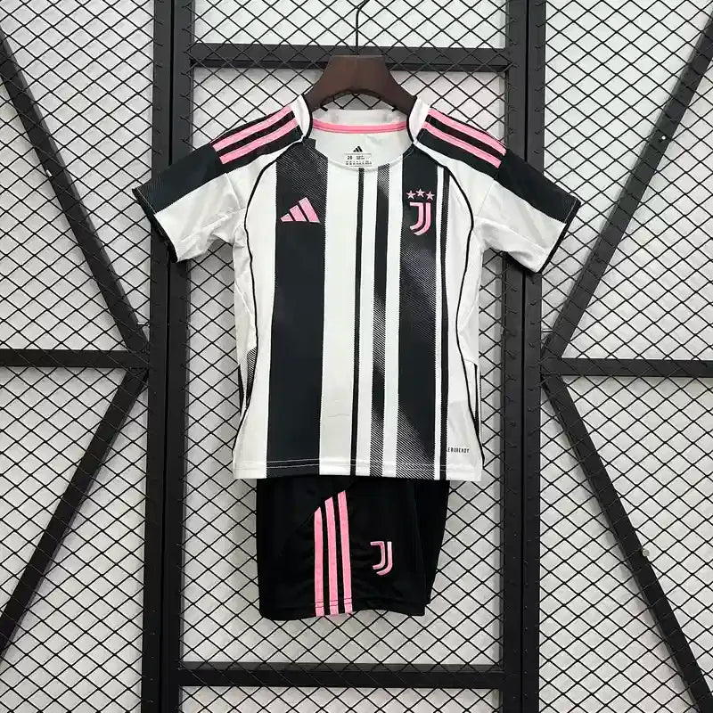 25-26 Juventus Home Kids Kit