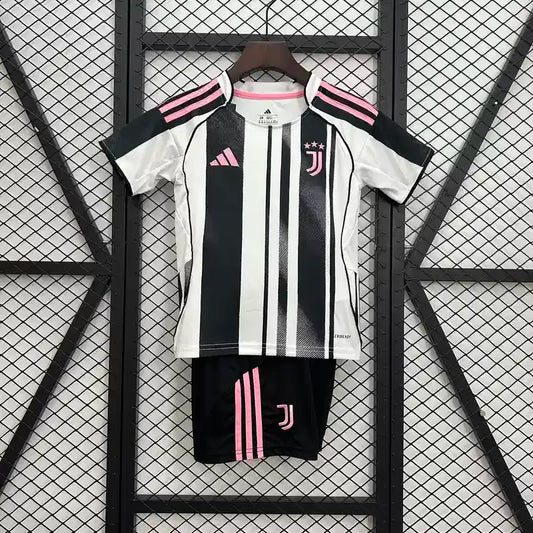25-26 Juventus Home Kids Kit