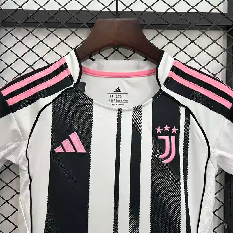 25-26 Juventus Home Kids Kit