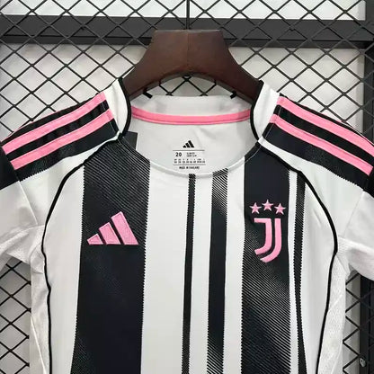 25-26 Juventus Home Kids Kit