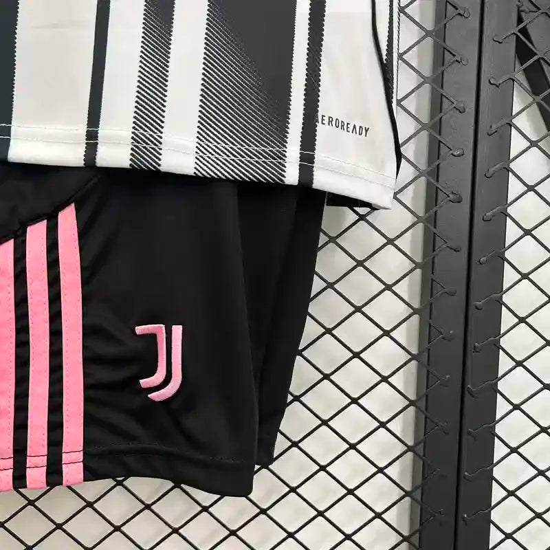 25-26 Juventus Home Kids Kit