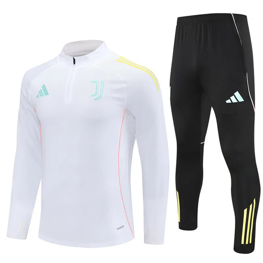 25-26 Juventus White Training Suit