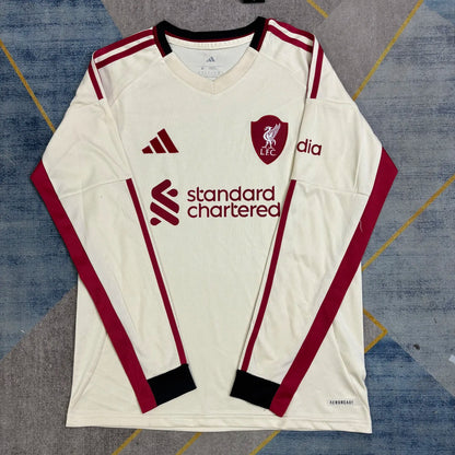 25-26 Liverpool Away Long Sleeve Fans Kit