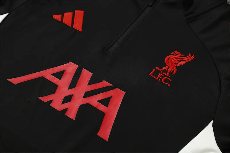 25-26 Liverpool Black Training Suit
