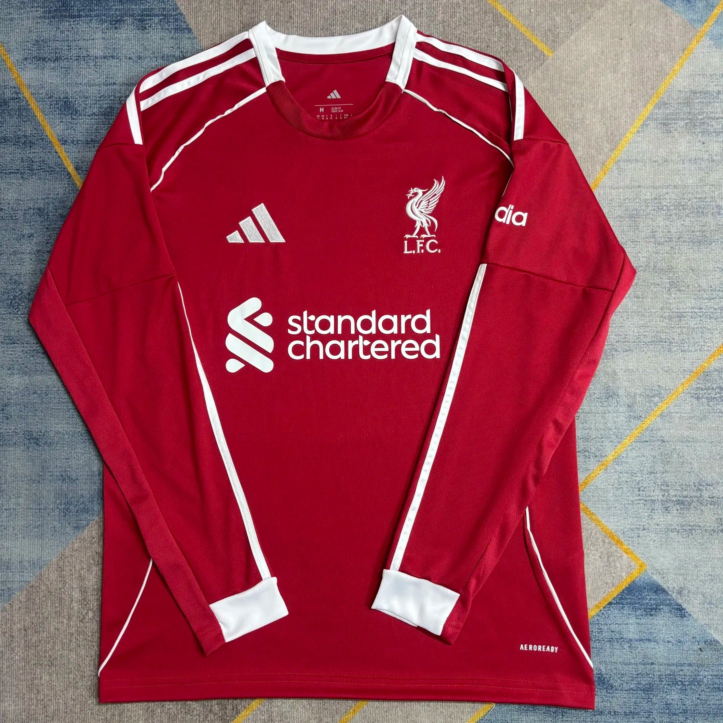 25-26 Liverpool Home Long Sleeve Fans Kit