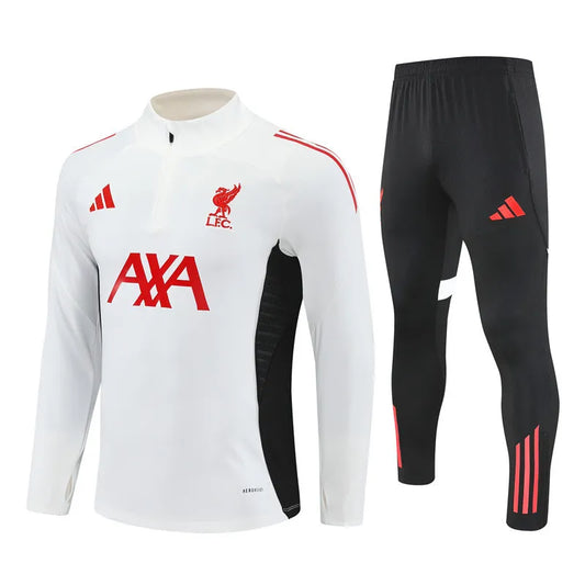 25-26 Liverpool White Training Suit