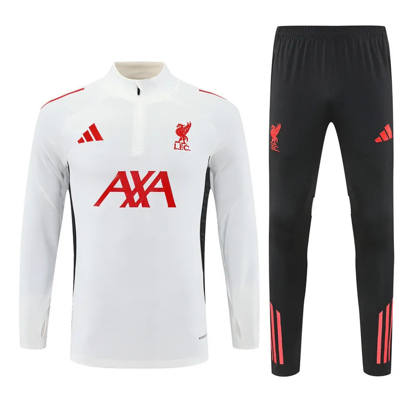 25-26 Liverpool White Training Suit