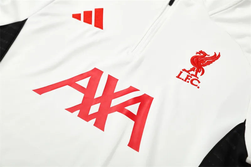 25-26 Liverpool White Training Suit
