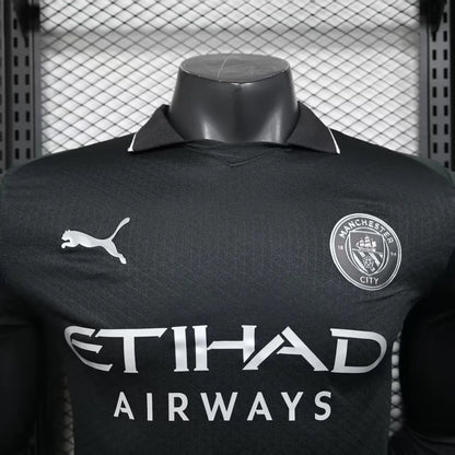 25-26 Manchester City Away Long Sleeve Kit