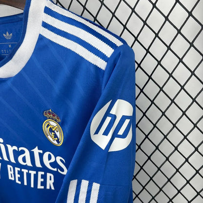 25-26 Real Madrid Third Fans Long Sleeve Kit