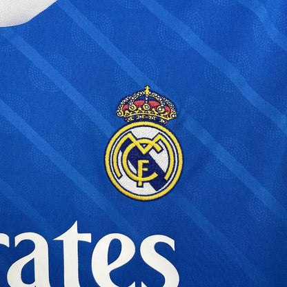 25-26 Real Madrid Third Fans Long Sleeve Kit