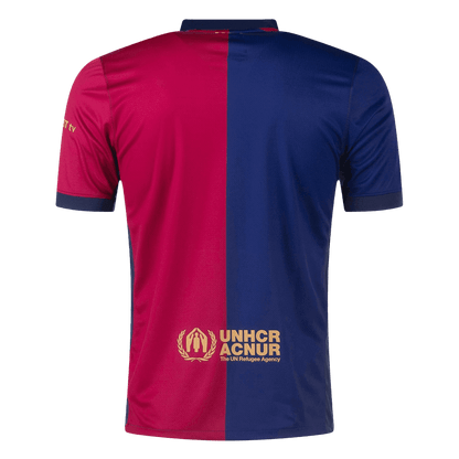 Barcelona Home Jersey 2024/25-Spotify Logo Without Text