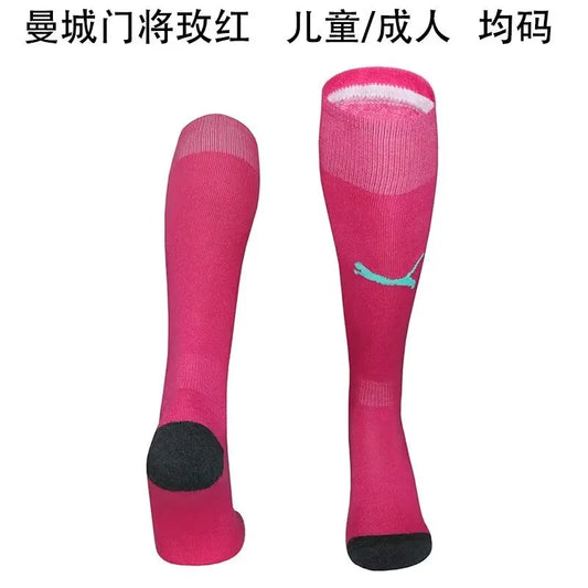 25-26 Manchester City Goalkeeper Pink Socks