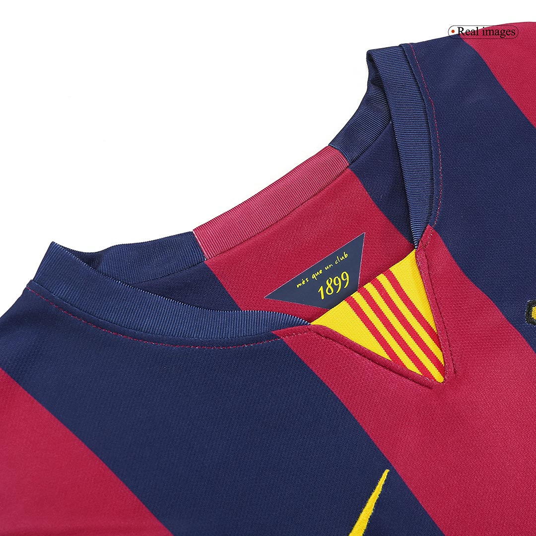 Barcelona Home Jersey Retro 2014/15