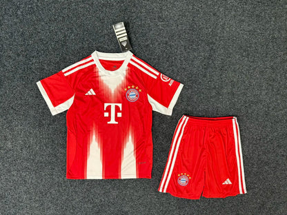 25-26 Bayern Munich Home Kids Kit