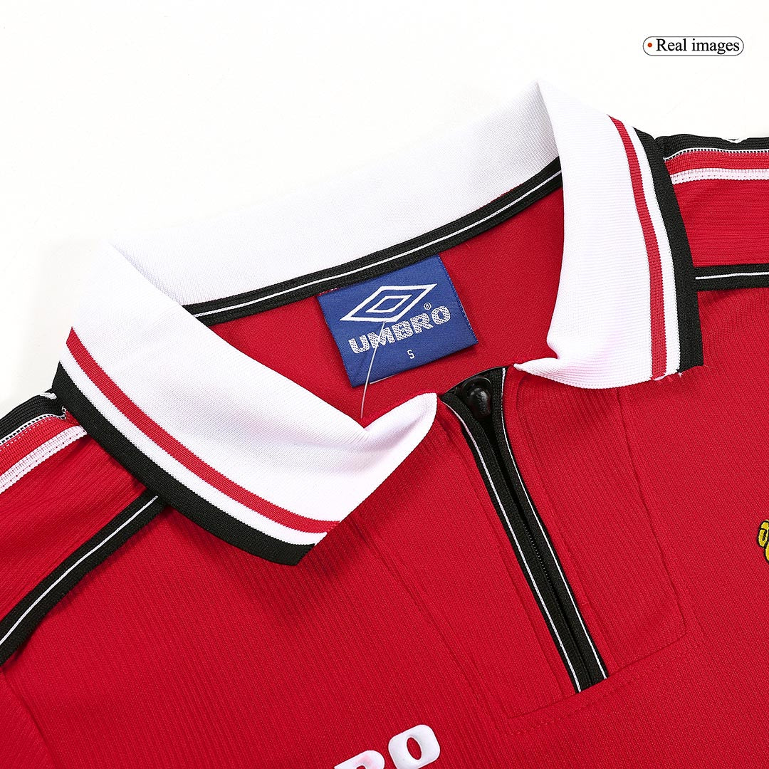 Manchester United Home Jersey Retro 1998/99 - Long Sleeve