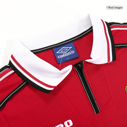 Manchester United Home Jersey Retro 1998/99 - Long Sleeve