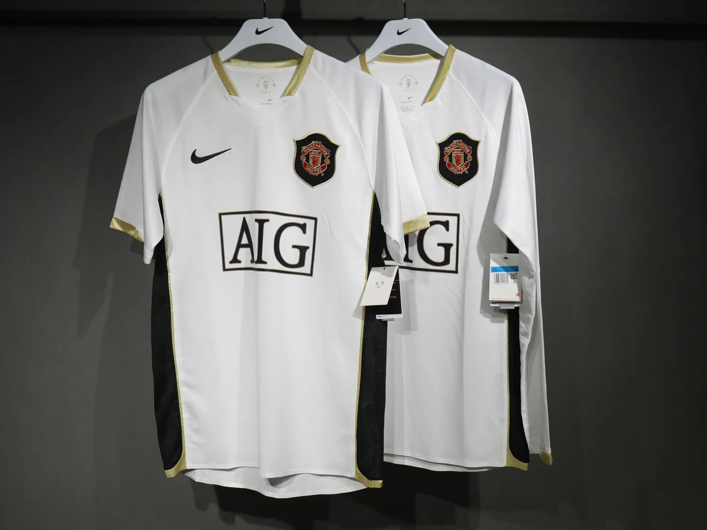 Manchester United Away Long Sleeve Kit Retro 06-07