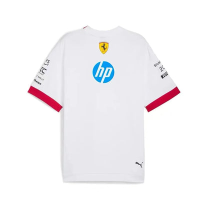 Ferrari F1 2025 White T-Shirt
