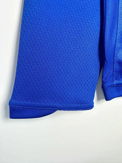 Manchester United Goalkeeper Blue Long Sleeve Kit Retro 07-08