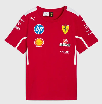 2025 Ferrari F1 Red T-Shirt