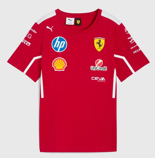 2025 Ferrari F1 Red T-Shirt