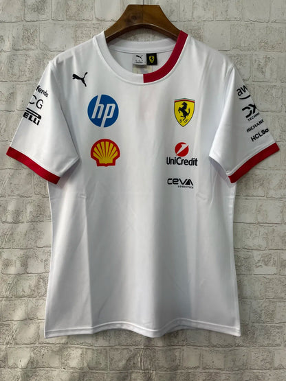Ferrari F1 2025 White T-Shirt