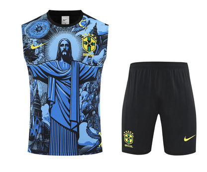 2025 Brazil Vest Training Suit