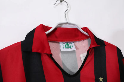 AC Milan Home Long Sleeve Kit Retro 88-89