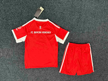 25-26 Bayern Munich Home Kids Kit