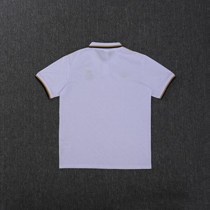 Real Madrid White Polo Kit 25-26