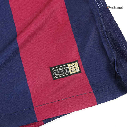 Barcelona Home Jersey Retro 2014/15