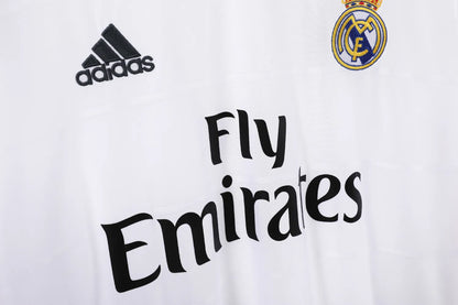 Real Madrid Home Kit Retro Long Sleeve 13-14