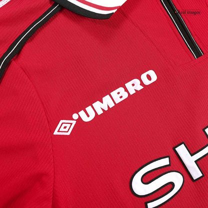 Manchester United Home Jersey Retro 1998/99 - Long Sleeve