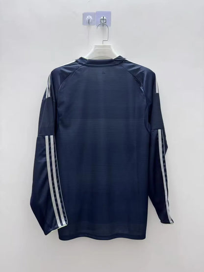 Real Madrid Away Long Sleeve Fans Kit 25-26