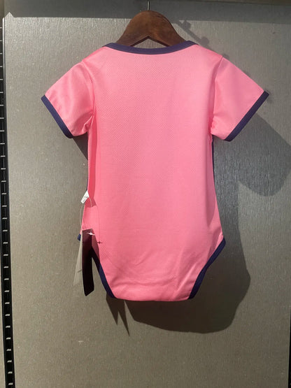 25-26 Real Madrid Pink Baby Clothing