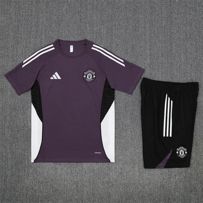25-26 Manchester United Short Sleeve Training Suit