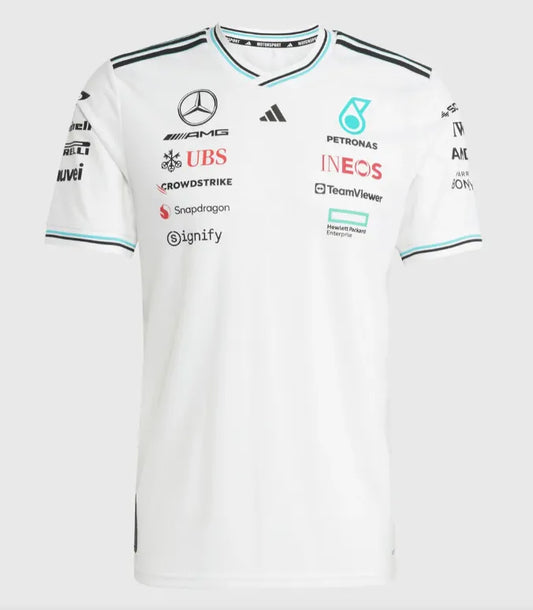 F1 Mercedes 2025 White Kit