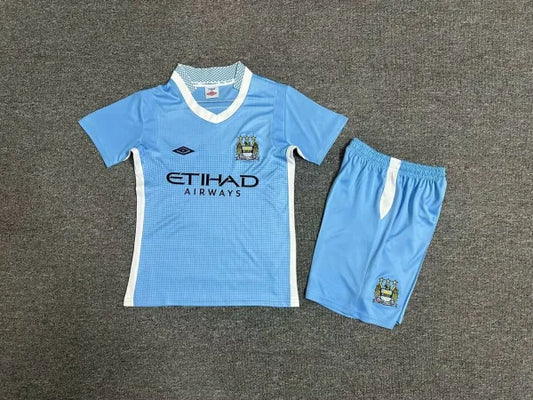 11-12 Manchester City Home Kids Kit