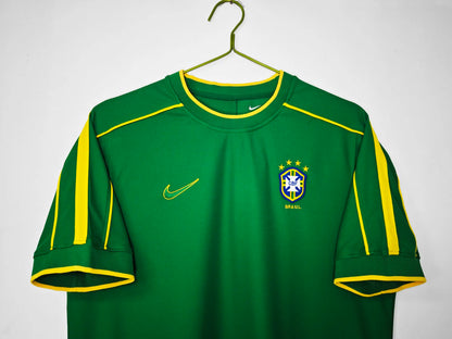 Brazil Goalkeeper Green Kit Retro 1998