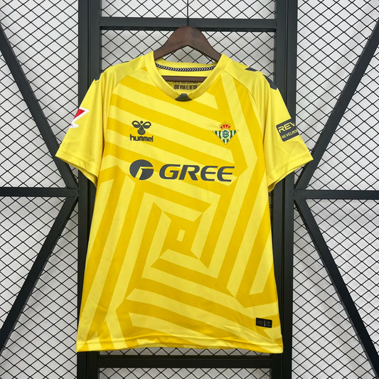 25-26 Real Betis Goal Keeper Yellow Fans Kit