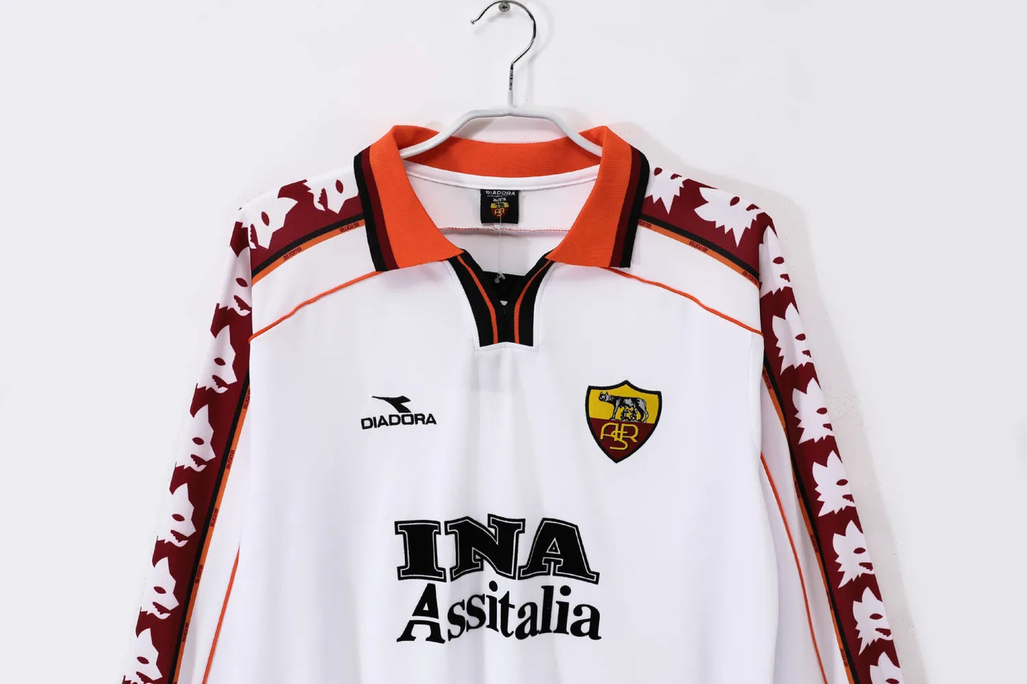 Roma Away Long Sleeve Kit Retro 98-99
