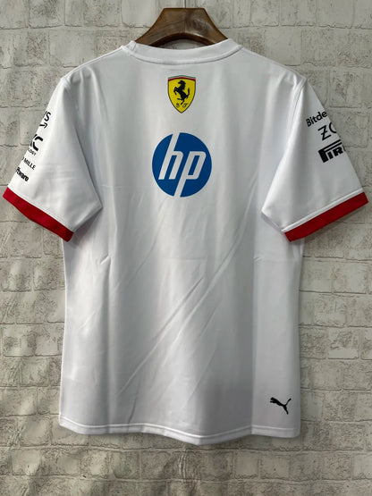 Ferrari F1 2025 White T-Shirt