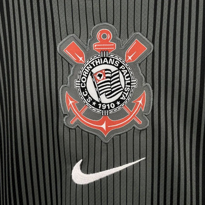 25-26 Corinthians Goal Keeper Black Fans Kit