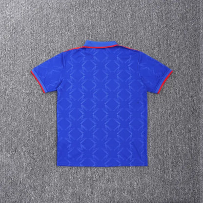 Manchester United Blue Polo Kit 25-26